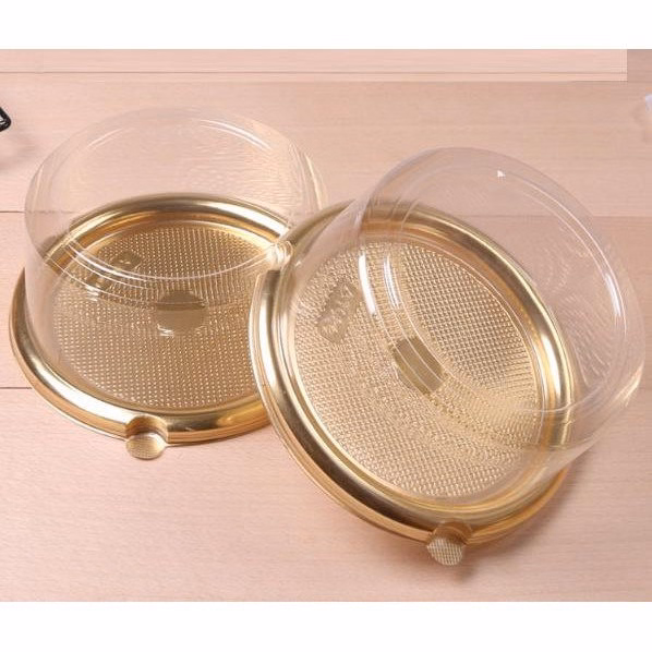 Set 5 Hộp Tròn A1680 Đế Vàng Đựng Bánh Ld014 - Lady'S Passion - Ảnh 3