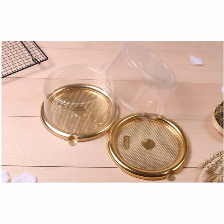 Set 5 Hộp Tròn A1680 Đế Vàng Đựng Bánh Ld014 - Lady'S Passion - Ảnh 6