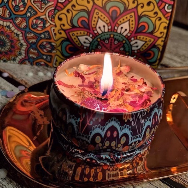 Sáp Nến Thơm Hủ Thổ Cẩm - Silver - Ảnh 5
