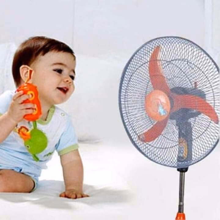 Lưới Bọc Quạt An Toàn Cho Bé Siêu Xinh - Ảnh 2