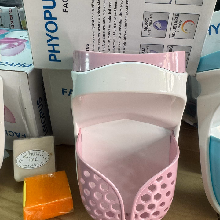 Giá Đỡ Xà Phòng Nhựa Để Ráo Nước Gắn Tường Nhà Tắm Tiện Ích - Ảnh 4