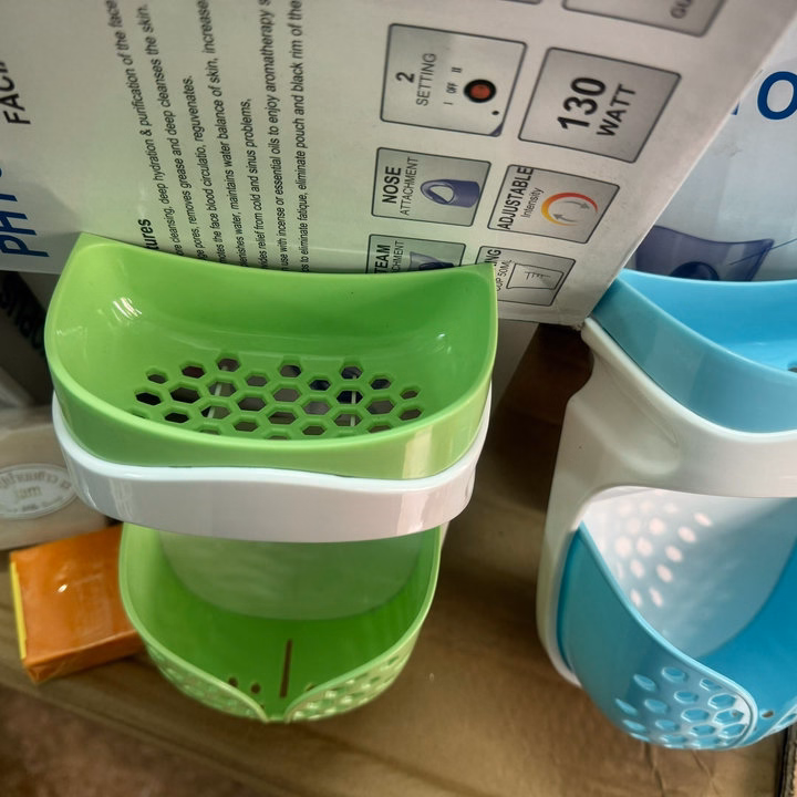 Giá Đỡ Xà Phòng Nhựa Để Ráo Nước Gắn Tường Nhà Tắm Tiện Ích - Ảnh 5