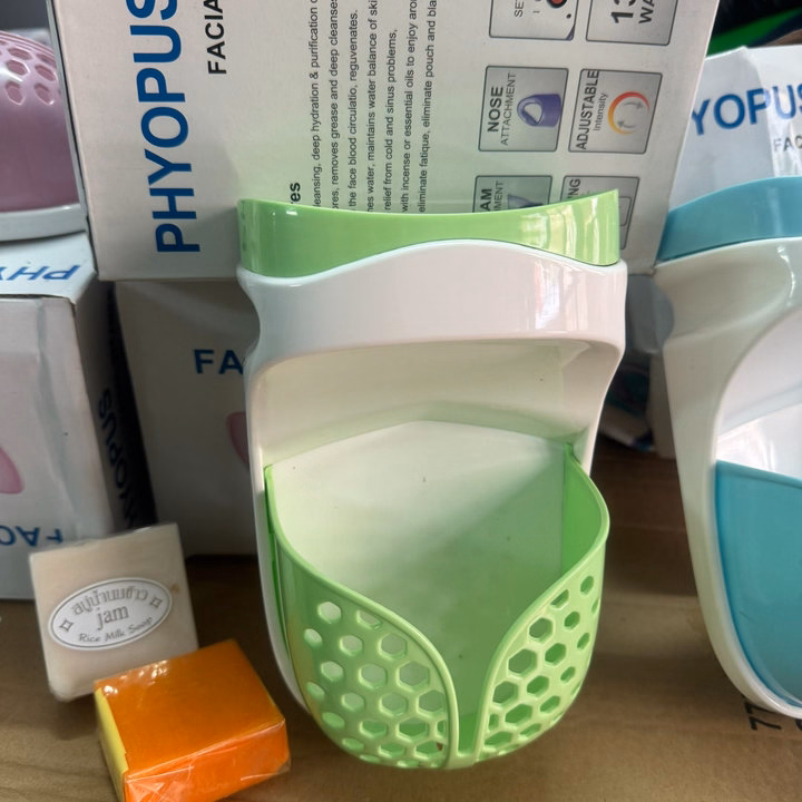 Giá Đỡ Xà Phòng Nhựa Để Ráo Nước Gắn Tường Nhà Tắm Tiện Ích - Ảnh 3