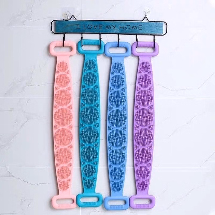 Dây Chà Lưng 2 Mặt Bằng Silicon Tiện Lợi - Ảnh 2