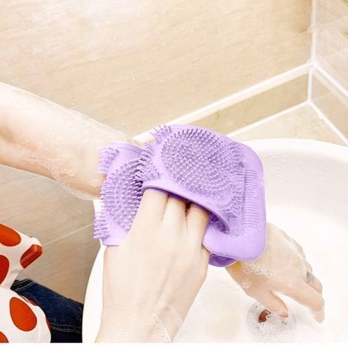 Dây Chà Lưng 2 Mặt Bằng Silicon Tiện Lợi - Ảnh 3