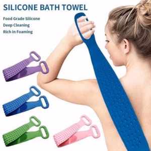 Dây Chà Lưng 2 Mặt Bằng Silicon Tiện Lợi