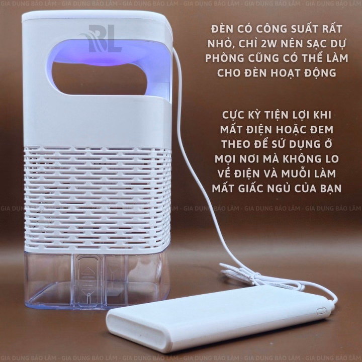 Đèn Bắt Muỗi Tự Động Thông Minh - Ảnh 6