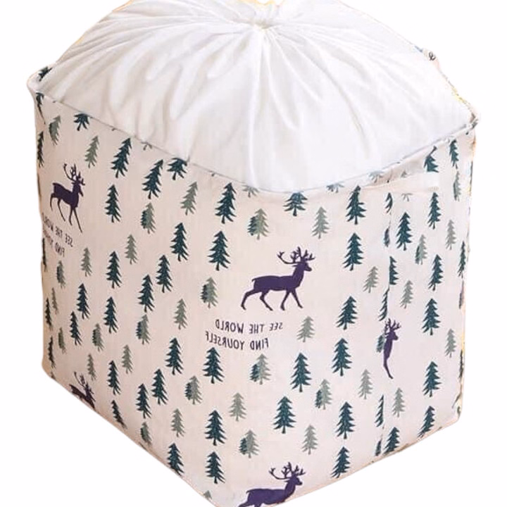 Combo 3 Túi Đựng Quần Áo Vải Canvas Dây Rút 100L - Ảnh 8