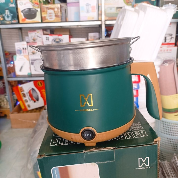 Nồi Điện, Ca Nấu Mì Mini 2 Tầng Tiện Dụng