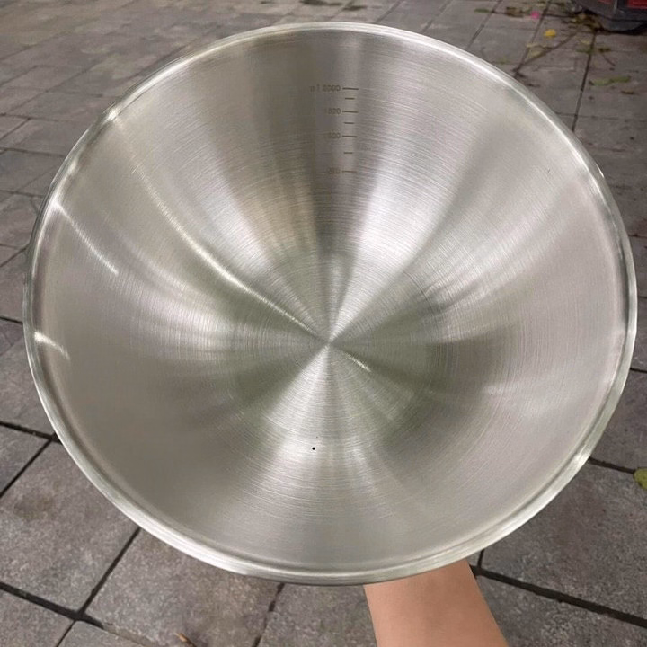 Bộ 3 Bát Trộn Inoc Có Vạch Đo Nước - Ảnh 2