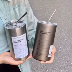 Cốc Giữ Nhiệt Tặng Kèm Ống Hút Tiện Ích