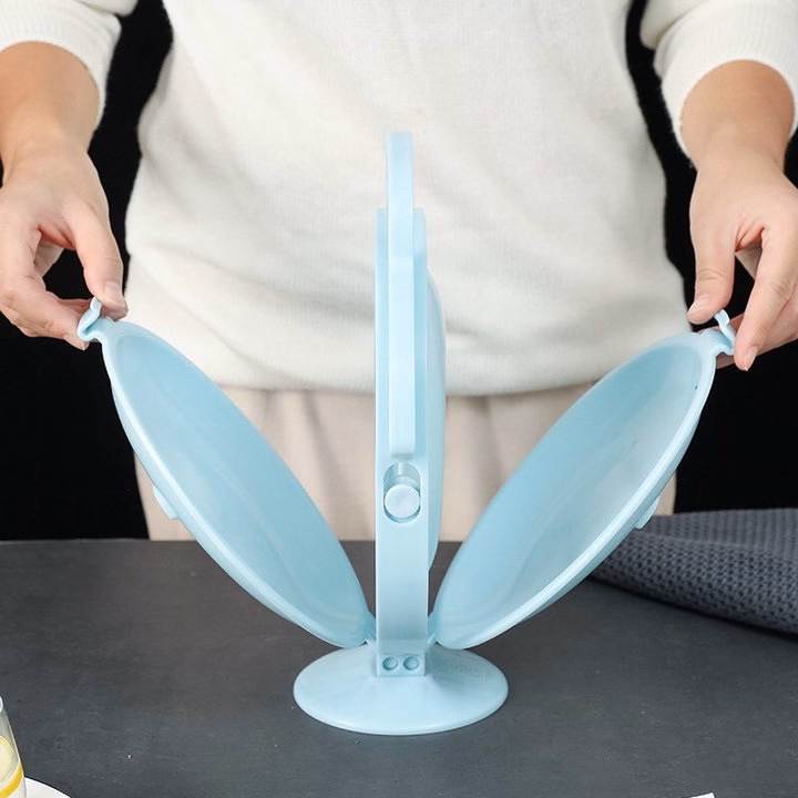 Khay 3 Đĩa Gấp Gọn Để Hoa Quả - Ảnh 6