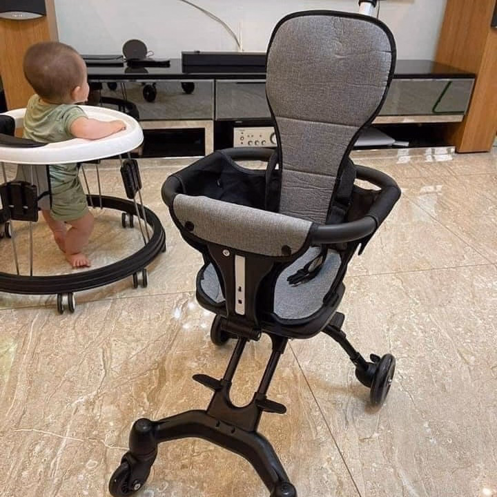 Xe Đẩy Gấp Gọn, Đi Siêu Thị, Đi Du Lịch Cho Bé - Ảnh 4