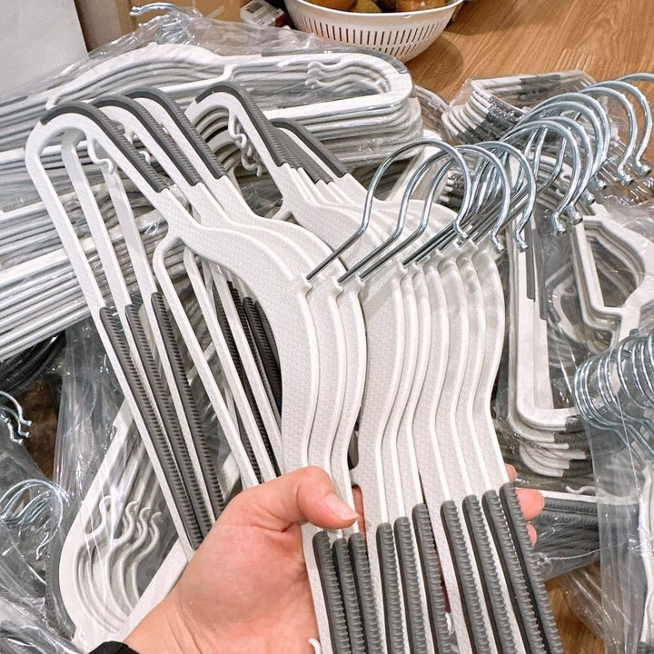 Combo 10 Móc Treo Quần Áo Chống Trượt,Xoay 360 Độ, Đa Năng, - Ảnh 2