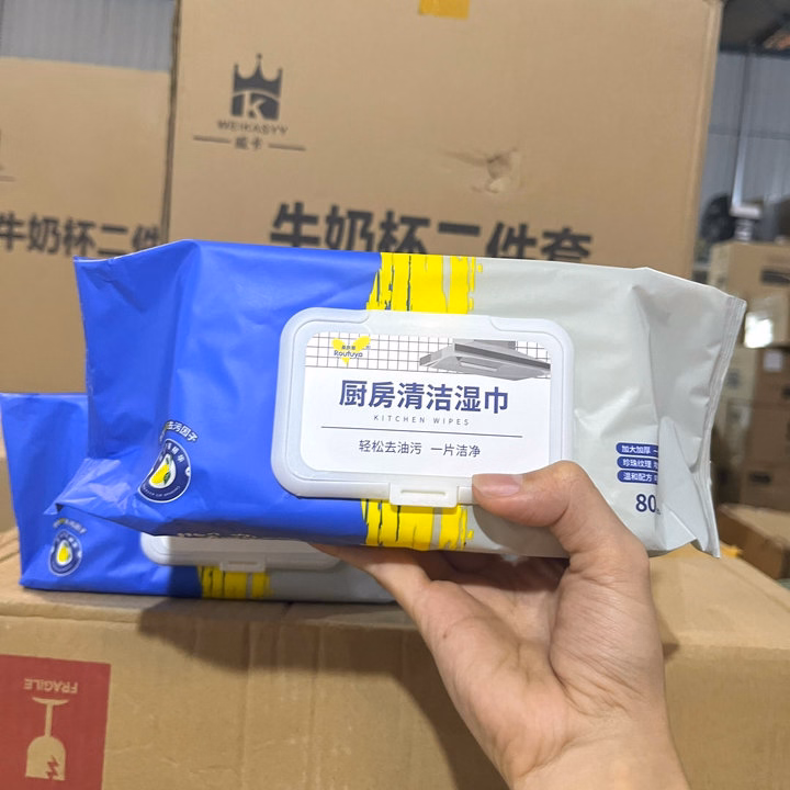 Khăn Ướt Lau Bếp Đa Năng 80 Tờ - Su - Ảnh 5