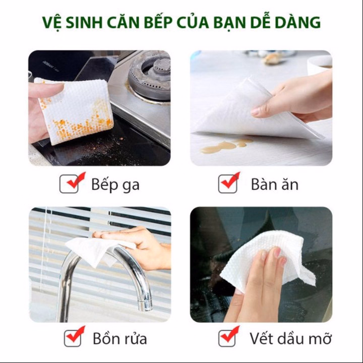 Khăn Ướt Lau Bếp Đa Năng 80 Tờ - Su - Ảnh 8