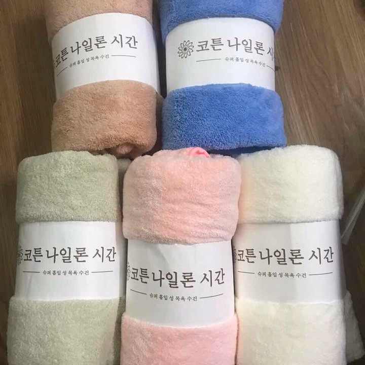 Khăn Tắm Lông Tuyết Khổ 140X70Cm - Ảnh 7