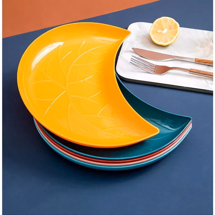 Bộ 5 Đĩa Bán Nguyệt Xếp Cánh Hoa Tiện Dụng - Ảnh 3