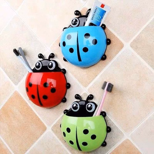 Bọ Rùa Gắn Tường Đựng Bàn Chải Dễ Thương - Ảnh 4