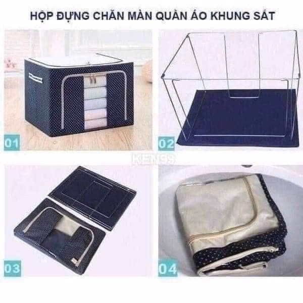 Túi Đựng Quần Áo Khung Thép - Ảnh 2