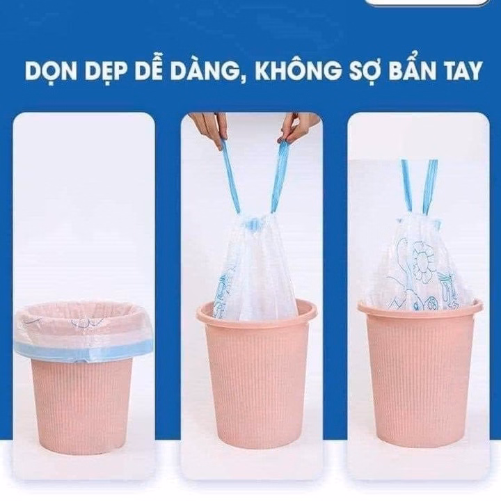 Cuộn 100 Túi Đựng Rác Size 45X50Cm - Ảnh 5
