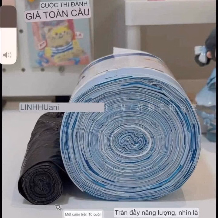 Cuộn 100 Túi Đựng Rác Size 45X50Cm - Ảnh 3