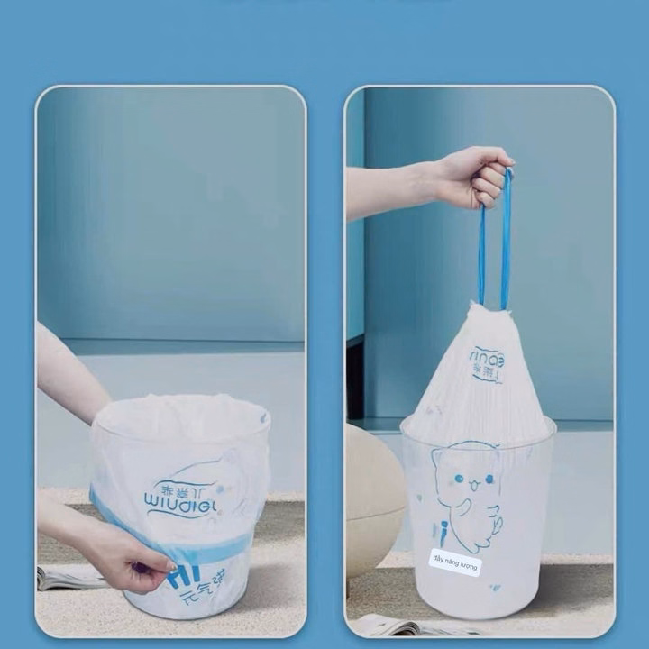 Cuộn 100 Túi Đựng Rác Size 45X50Cm - Ảnh 9