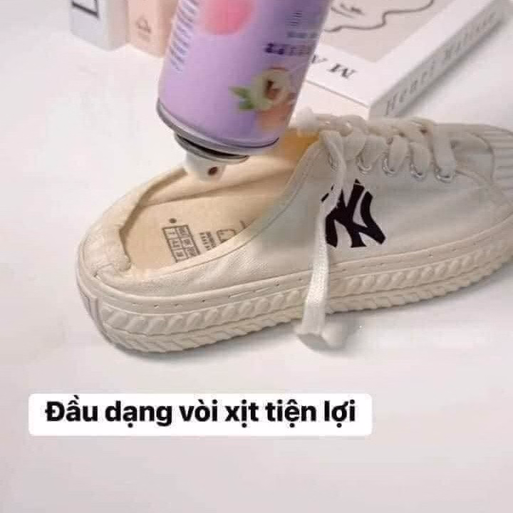 Xịt Chống Hôi Giầy, Chân Hương Đào - Ảnh 2