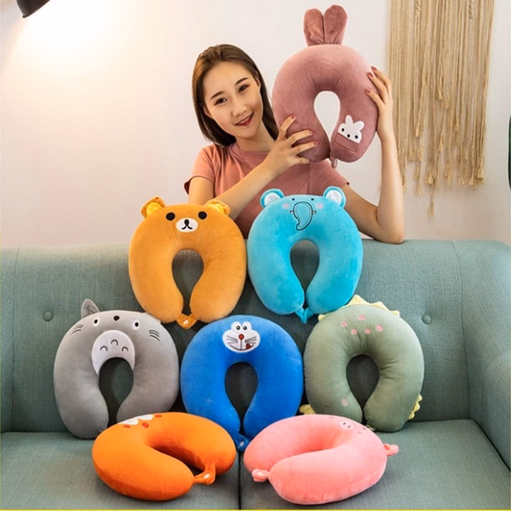 Gối Chữ U Kê Cổ Chống Đau Mỏi Vai Gáy
