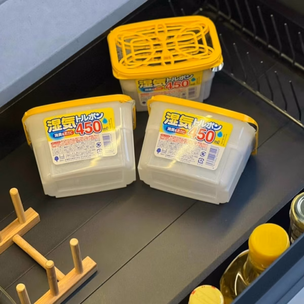 Hộp Hút Ẩm Nhật Bản Kokubo 450Ml Chống Mốc Quần Áo Tủ Giày - Ảnh 9