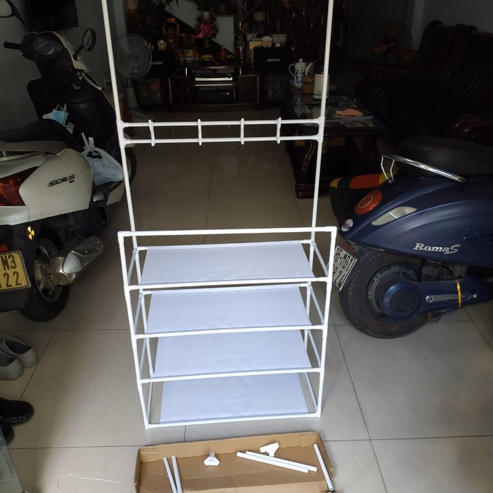 Giá, Kệ Để Giày Dép Có Móc Treo - Ảnh 9