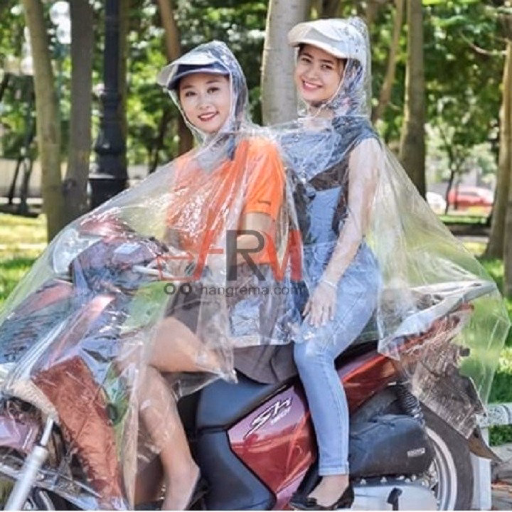 Áo Mưa Trong Suốt Loại 1 Đầu Và 2 Đầu - Ảnh 11
