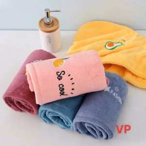 Khăn Quấn Khô Tóc Hình Thú Kute