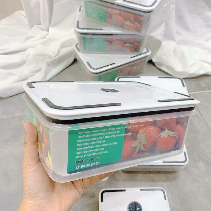 Bộ 5 Hộp Nhựa Đựng Thực Phẩm - Ảnh 2