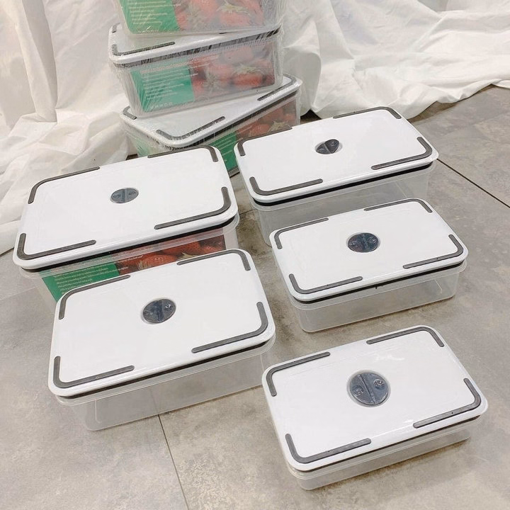 Bộ 5 Hộp Nhựa Đựng Thực Phẩm - Ảnh 3