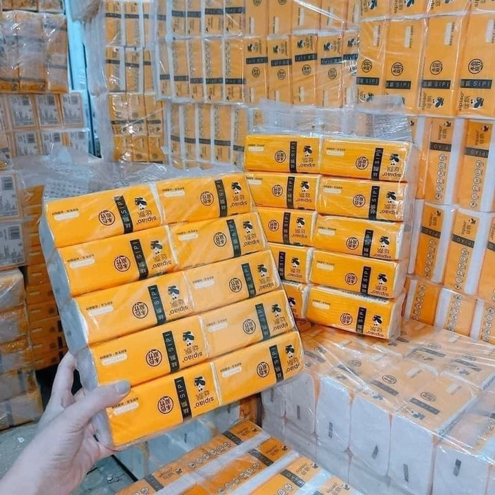 Túi 10 Gói Giấy Ăn Gấu Trúc Trắng - Ảnh 7