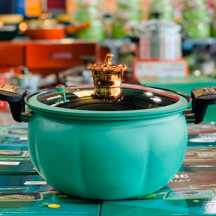 Nồi Áp Suất Bí Ngô 8 Lit Size 28Cm Tiện Ích - Ảnh 5