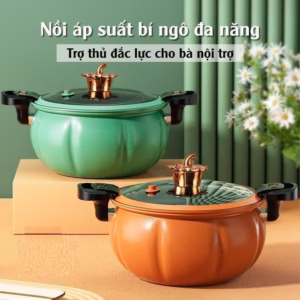Nồi Áp Suất Bí Ngô 8 Lit Size 28Cm Tiện Ích