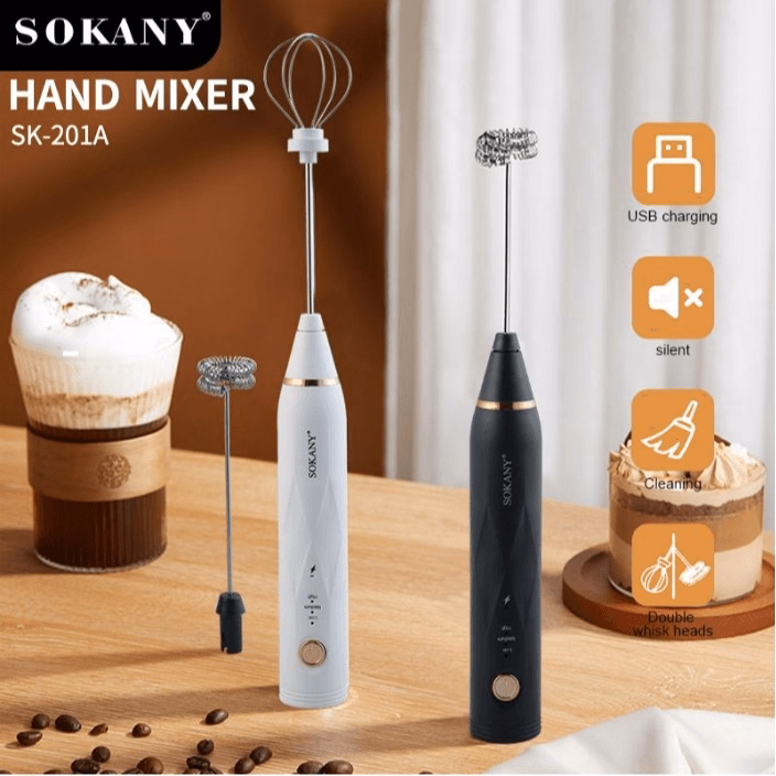 Máy Đánh Trứng, Máy Tạo Bọt Cầm Tay 3 Cấp Độ Ctb189 - Bechip - Ảnh 18