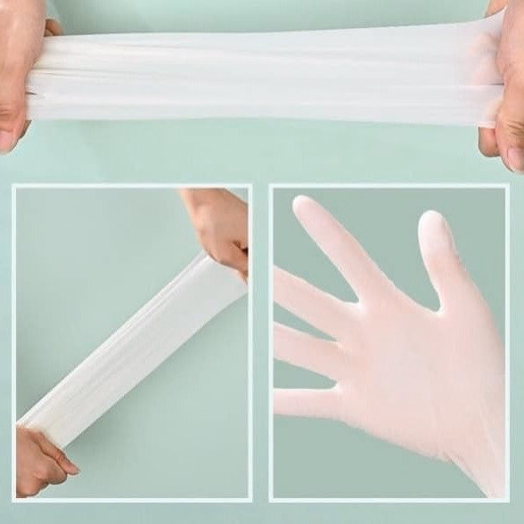 Găng Tay Cao Su Hộp 30 Chiếc Tiện Lợi - Ảnh 8