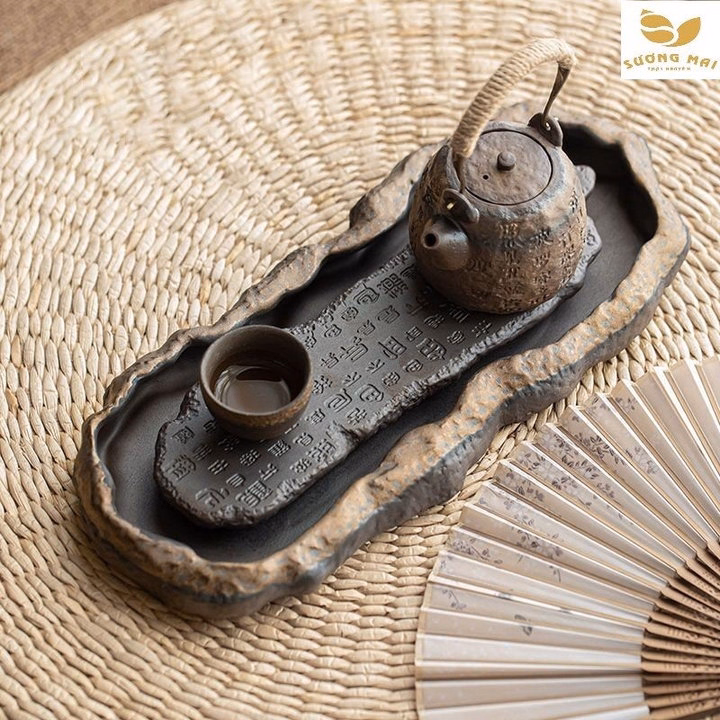 Khay Trà Gốm Cổ Sương Mai - Ảnh 3
