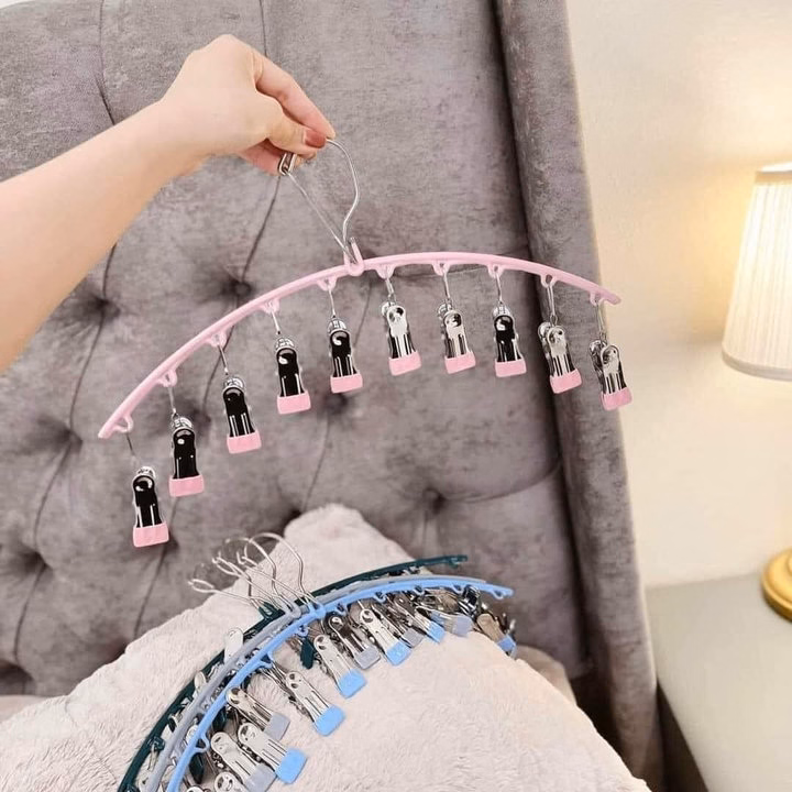 Móc Kẹp Tất - Mỗi Móc 10 Kẹp Tiện Dụng - Ảnh 5