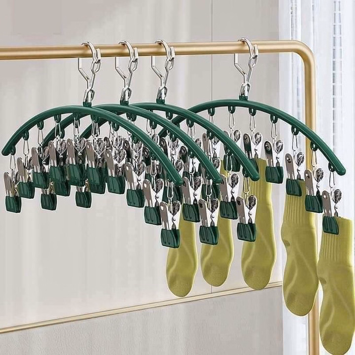 Móc Kẹp Tất - Mỗi Móc 10 Kẹp Tiện Dụng - Ảnh 4