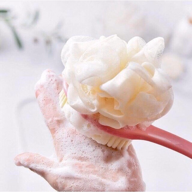 Cây Bông Tắm Chà Lưng 2 Đầu Tiện Ích - Ảnh 4