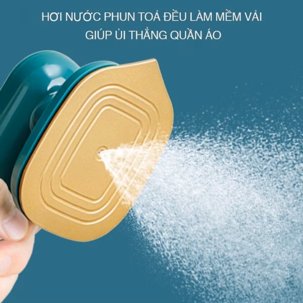 Bàn Là Hơi Nước Mini Cầm Tay Tiện Dụng - Ảnh 3