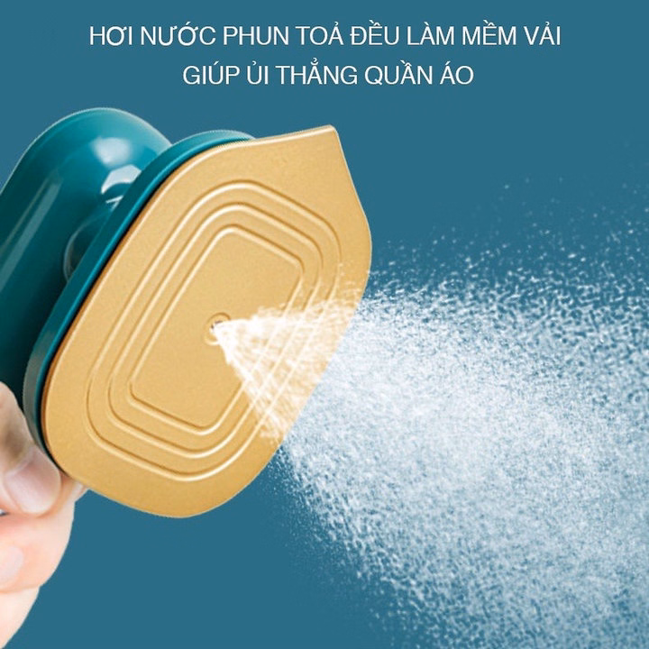Bàn Là Hơi Nước Mini Cầm Tay Tiện Dụng - Ảnh 3