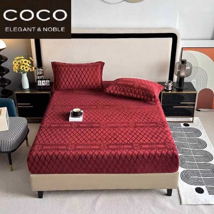 Bộ Ga Gối Nỉ Nhung Siêu Ấm - Ảnh 9