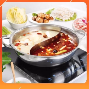 Nồi Lẩu 2 Ngăn Size To 32Cm