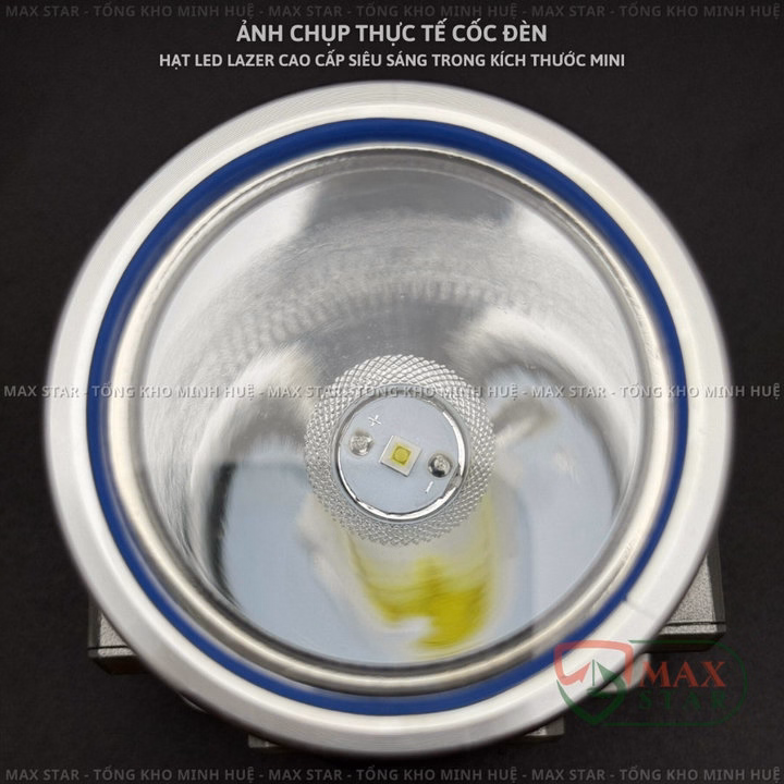 Đèn Pin Đội Đầu Siêu Sáng M-S8 Sáng 60 Giờ Liên Tục Trên 1 Lần Sạc, Pin Trâu Gd187 - Lady'S Passion - Ảnh 7