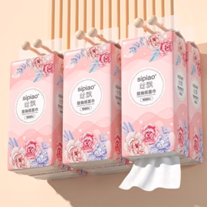 Bịch Giấy Rút Sipiao Chef&Chef Tq-Hoa Hồng 1000 Tờ - Su